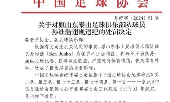 足球禁赛名单上排名第二的孙俊浩已被终身禁赛，但我避免谈论“郑”相关图二