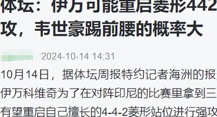 深度分析 |世预赛：中国vs印度尼西亚，生死战国足能否顶住压力？相关图七