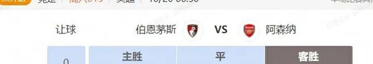 周六解析英超+德甲 伯恩茅斯VS阿森纳 拜仁VS斯图加特