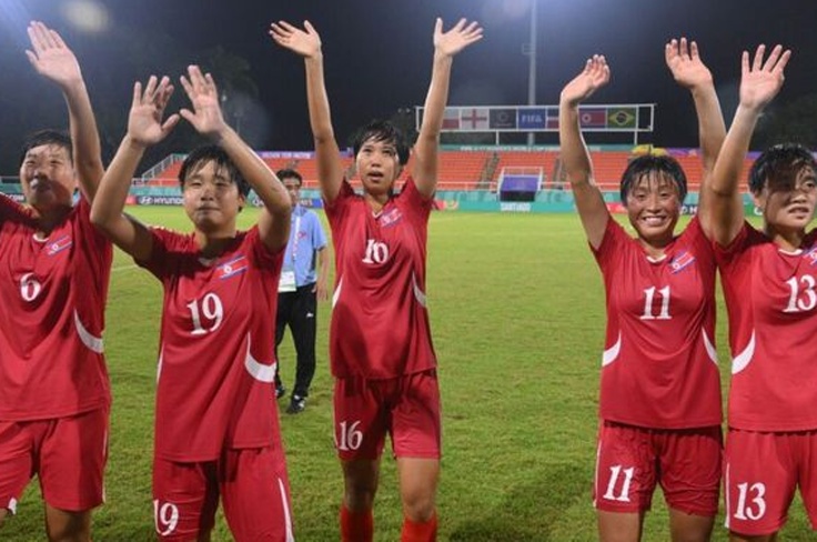 U17女足世界杯：朝鲜4比0英格兰，携手日本队晋级！韩国0比5美国相关图二