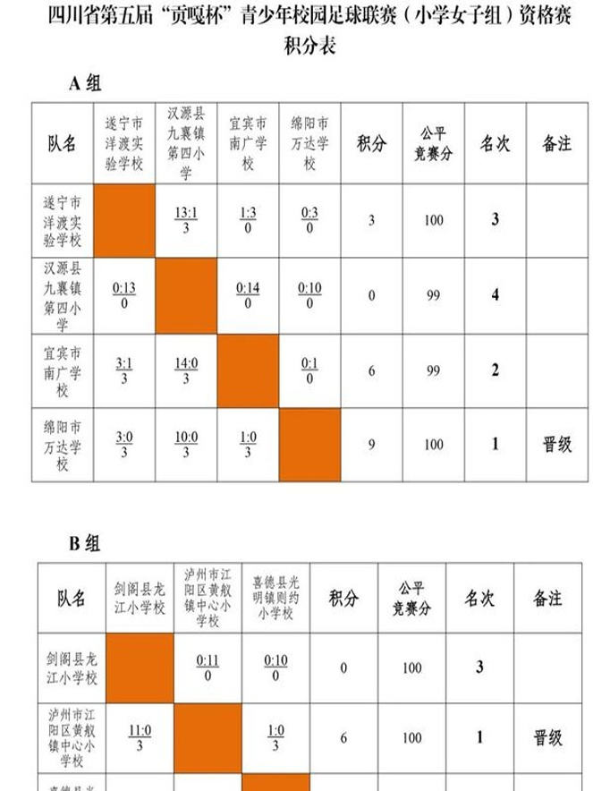 贡嘎杯丨四川省第五届“贡嘎杯”青少年校园足球联赛（小学组、初中组）资格赛晋级名单出炉相关图十二