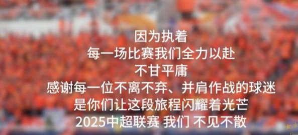 回应降级传闻！泰山队深夜官宣：明年中超 不见不散相关图二