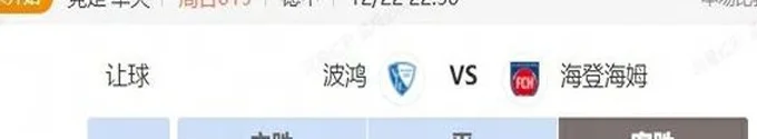 意甲+德甲串关解析 罗马VS帕尔马 波鸿VS海登海姆相关图三
