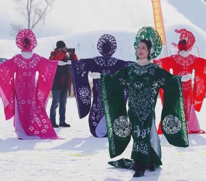 吉林地区首届“大东山水杯”乡村雪地足球争霸赛在舒兰市开赛！相关图四