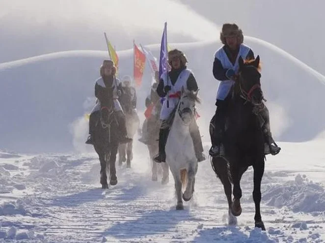 吉林地区首届“大东山水杯”乡村雪地足球争霸赛在舒兰市开赛！相关图二