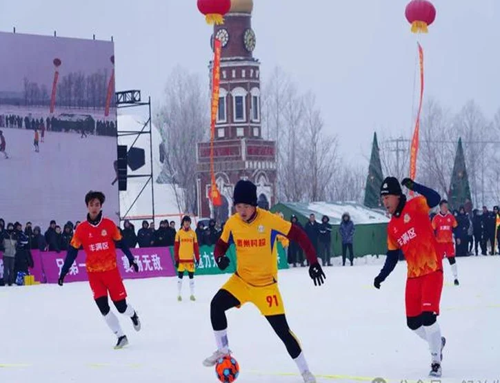 吉林首届“大东山水杯”南北乡村雪地足球邀请赛在舒兰南阳激情开赛相关图九