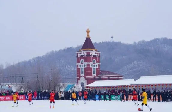 吉林首届“大东山水杯”南北乡村雪地足球邀请赛在舒兰南阳激情开赛相关图八