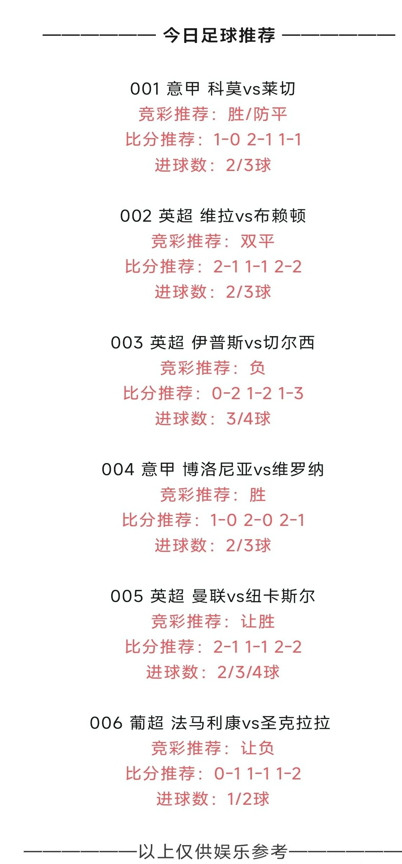 【今日足球推荐】12月30日竞彩足球预测，英超、法甲、意甲、德甲、西甲分析