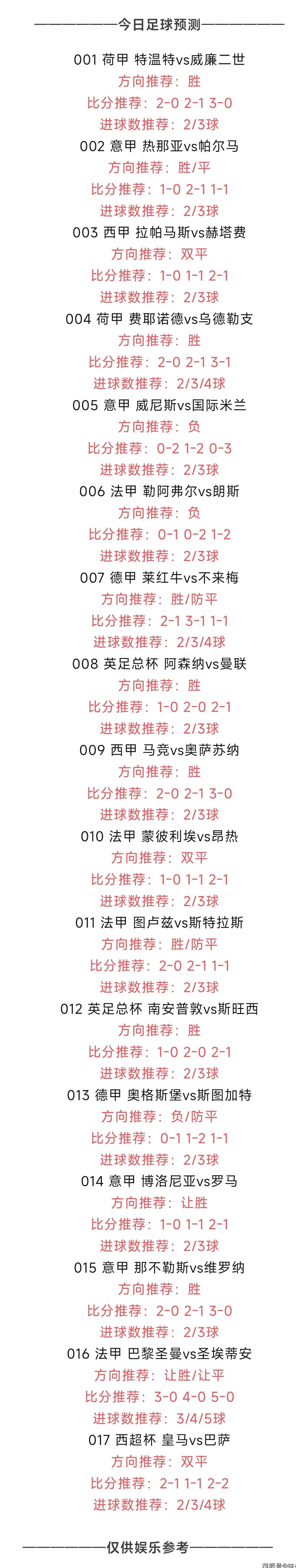 【今日足球推荐】1月12日竞彩足球预测，英超、法甲、意甲、德甲、西甲分析