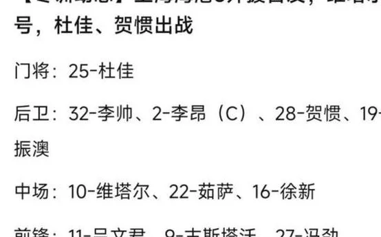 上港李昂都在热身赛做队长了 2025赛季 上港的队长会是谁