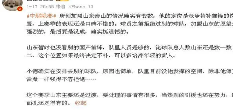 晚上20点！山东泰山队1米88高中锋有状况，德尔加多下家曝光相关图五