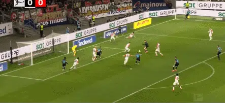 ⚽德甲半场：泰拉&希克建功，穆基耶莱破门后送礼，勒沃库森暂3-1法兰克福相关图二