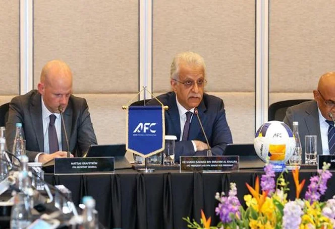亚足联：呼吁FIFA尽快裁决巴勒斯坦足协对以色列足协的投诉