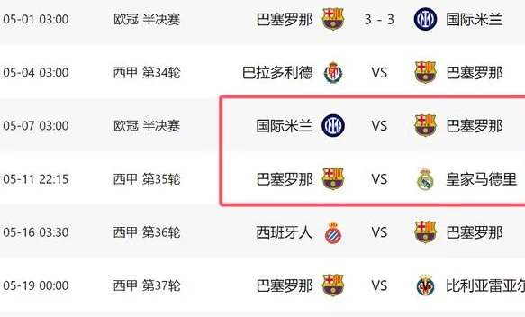 一场3-3！让巴萨进退两难：4天对国米+皇马，1胜1平=争2冠军相关图六