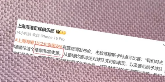 海港跟北京国安大战 不仅输了士气 还伤了猛将颜骏凌