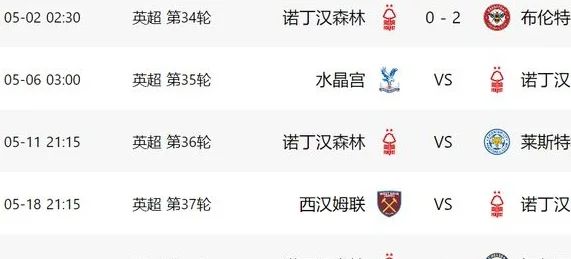 一场0-2！让英超争5生变：诺丁汉森林爆冷，4强差2分切尔西或掉队相关图八