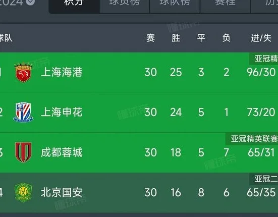 独孤求败！申花输给成都蓉城：北京国安成中超唯一不败球队！相关图四