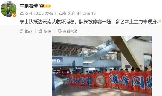 泰山VS云南：克雷桑不当言论曝光，5主力缺席，崔康熙战术调整相关图五