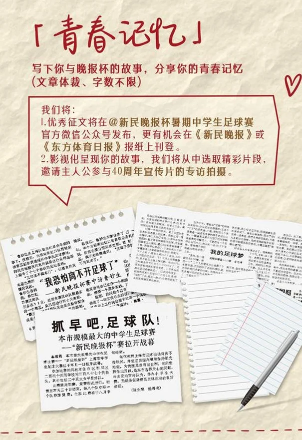当年的你，现在在哪里？新民晚报杯40周年等你来参与相关图四