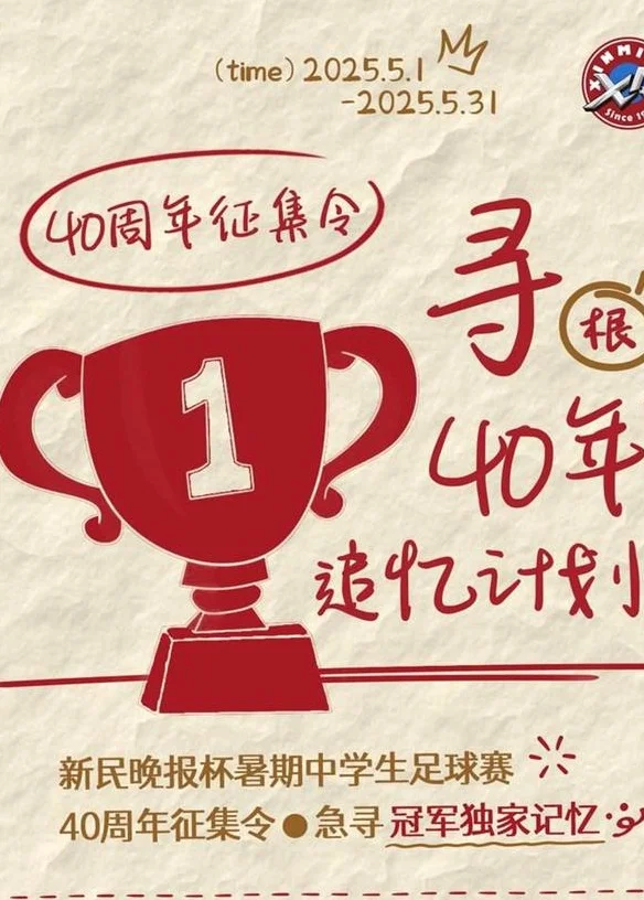 寻找记忆中的绿茵追梦人，新民晚报杯暑期中学生足球赛40周年征集活动开启相关图二