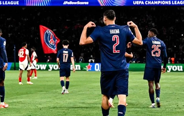 2-1！阿森纳四大皆空，巴黎挺进欧冠决赛，姆巴佩颜面扫地相关图六