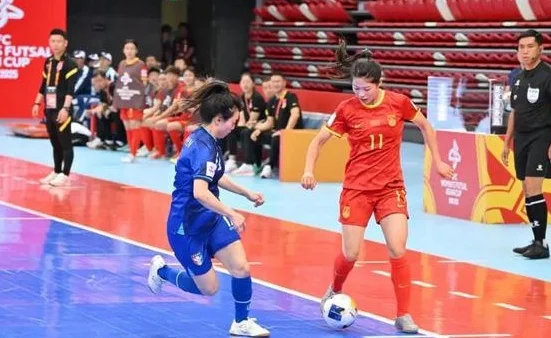 五人制足球亚洲杯中国女足5比3击败中国台北 开场仅5分钟就进球相关图三