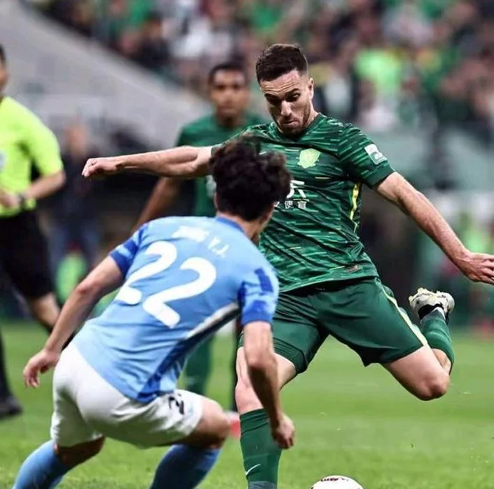 中超国安主场3-1力克新鹏城 林良铭进球