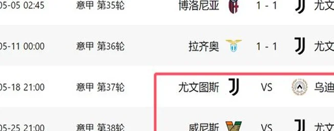 2-1后！意甲前三出炉：争四4队差2分，尤文后2场全胜=进欧冠相关图七