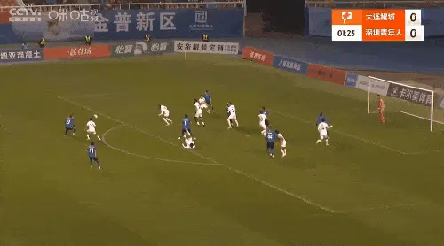 逆转取胜！大连鲲城2：1击败深圳青年人相关图三