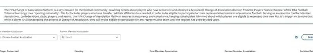 FIFA官宣！成都蓉城中场悍将，会籍变更为中国足协，可为国足出战相关图四