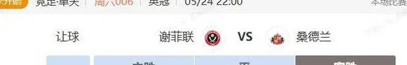 英冠+西甲串关分享 谢菲联VS桑德兰 巴列卡诺VS马洛卡
