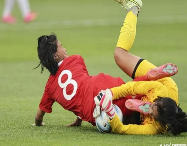 十五运会U16女足赛广州激情开赛！广东女足小花喜获开门红相关图五