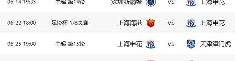 申花6月遭遇大考验，7天鏖战3场恶战且不容有失，斯卢茨基太难了相关图三