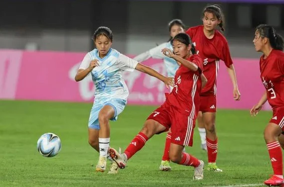 广东队三连胜，晋级U16女足赛八强！