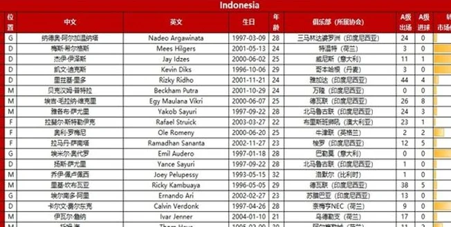 23人名单公布：王钰栋11号+塞鸟8号 印尼14位归化 总身价=国足3倍相关图五