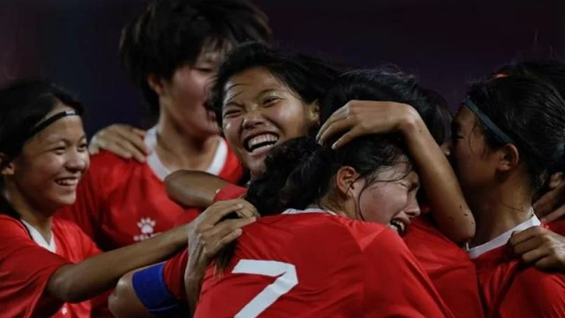 十五运会U16女足赛广东女足补时绝杀逆转四川队晋级四强相关图三