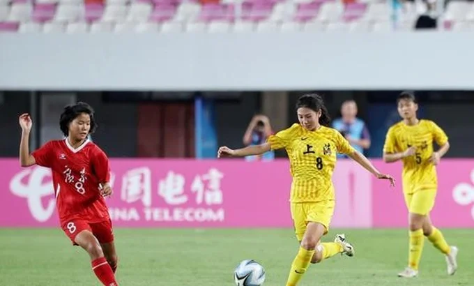 上海U16女足勇夺全运会竞体项目首金背后相关图五