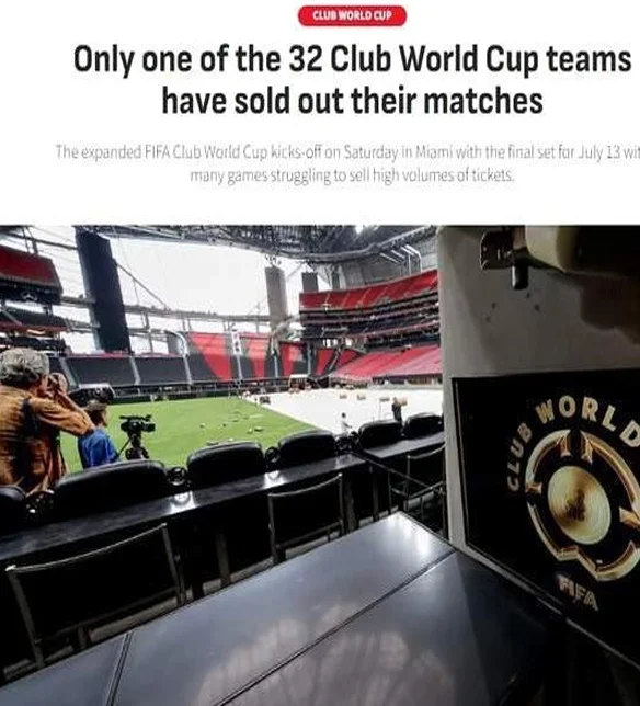 皇马世俱杯门票火爆售罄，3战将吸引20万人现场观战，梅西球队呢相关图五