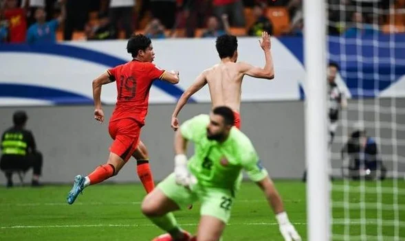 国足1-0巴林被质疑作弊，点球判罚与推搡背后的真相探寻相关图四
