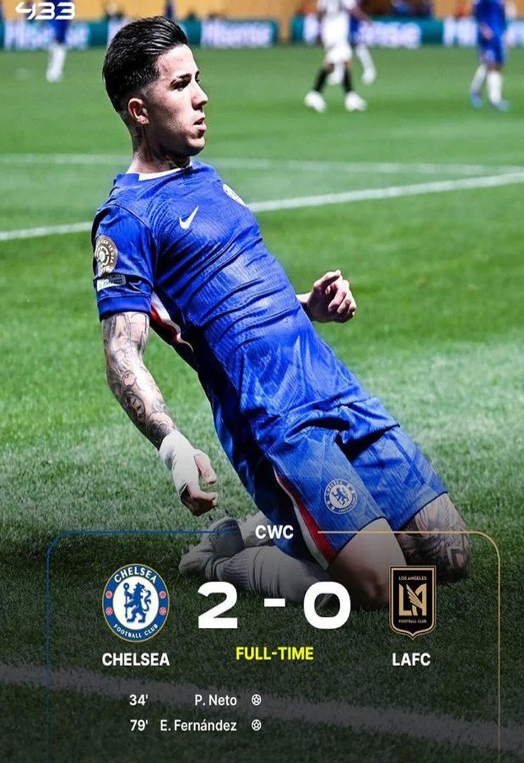足坛一夜动态：切尔西2-0开门红！FIFA花5000万营销世俱杯