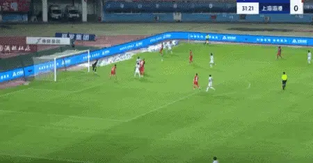 10人海港3-1河南紧追3强 加布莱昂连场破门