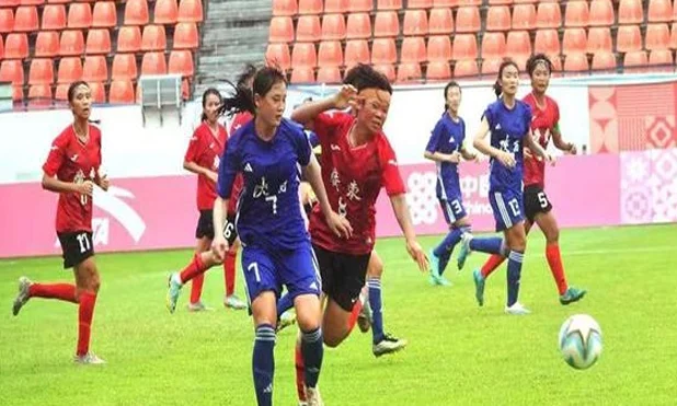 U18女足赛：广东陕西战平，青春梦想在绿茵绽放相关图三