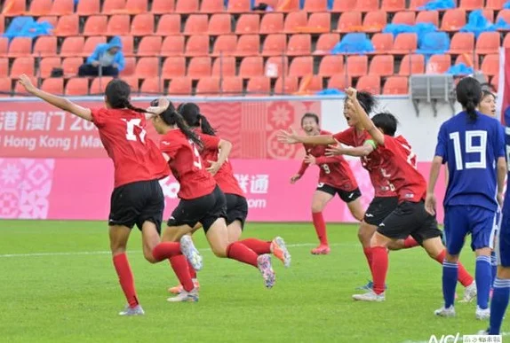 肇庆姑娘补时助攻！广东队顺利晋级八强相关图三