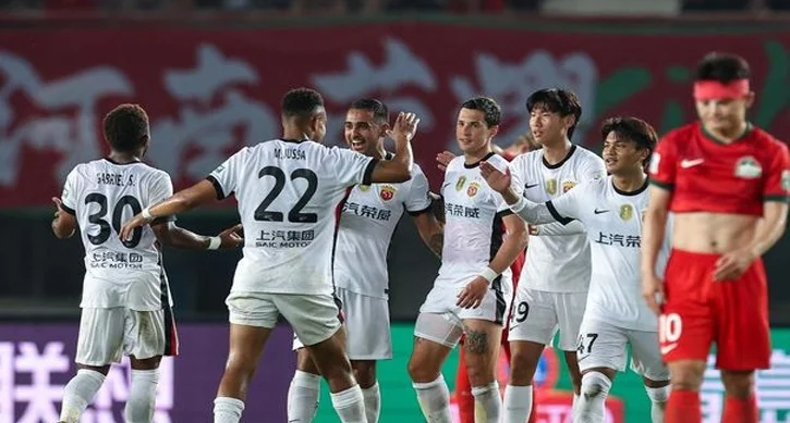 3-1！海港补赛胜河南，小将发威，蒯纪闻助攻，李新翔进球相关图四